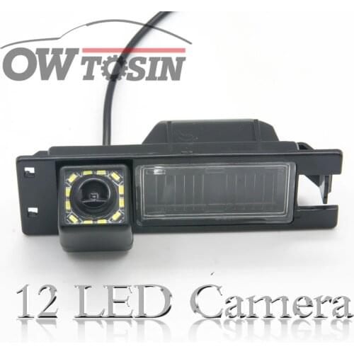 12 LED light Car Reverse Rear View Camera For Alfa Romeo 156 159 166 147 Brera Spider 2005 Night Vision Waterproof Parking