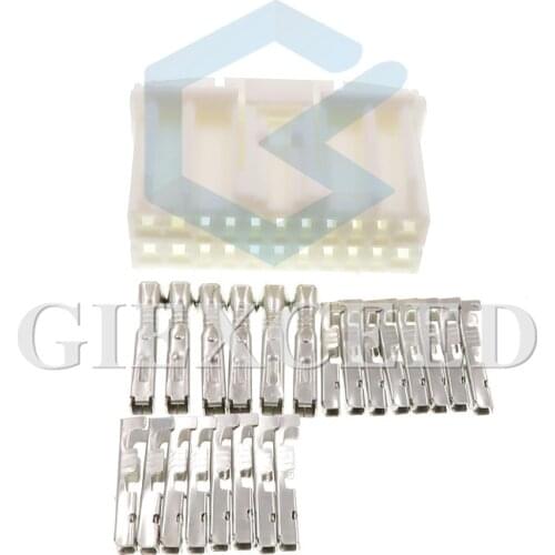 2 Sets 22 Pin 917989-1 Female Auto Electrical Wiring Connector Car Cable Socket With Terminals