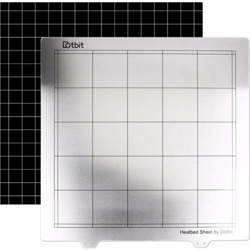 235*235mm Sticker Build Sheet +Spring Steel Sheet Heat Bed Platform 3D Printer Buildplate For Creality ENDER-3 /3s Tevo Flash