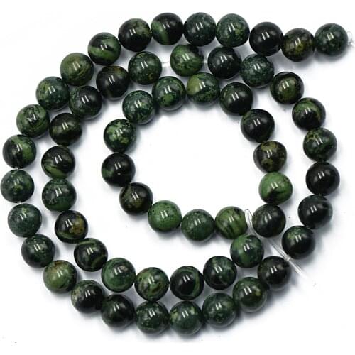 6mm Round Kambaba Jasper Gemstone Beads Strand Jewellery Making Beads 15