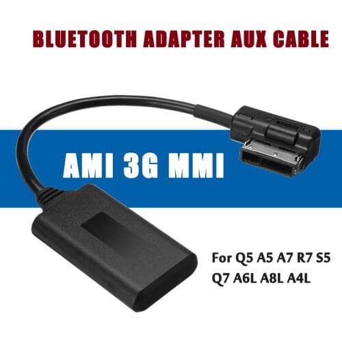 AMI MMI Bluetooth Adapter Aux Cable Audio Radio For Audi Q5 A5 A7 S5 Q7 A4 A6 A8