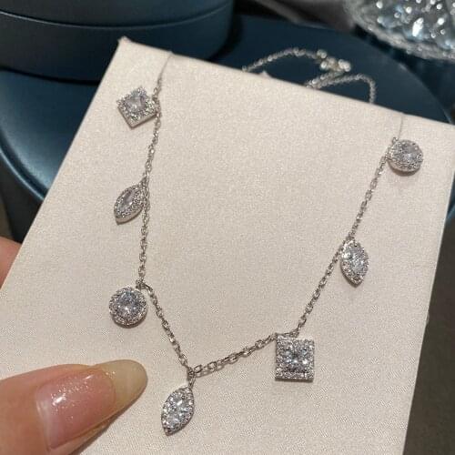 Bilincolor Silver Chokers