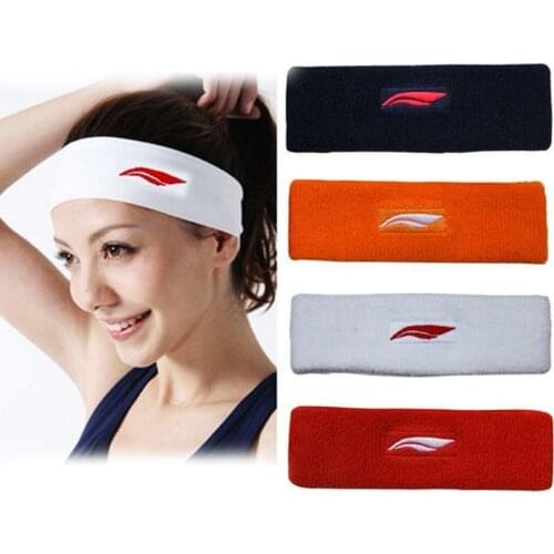 Big Promotion 1Pcs High Elastic Sport Headband Sweat band Yoga Anti Sweat Hairband Outdoor Cotton Running Fitness Headband