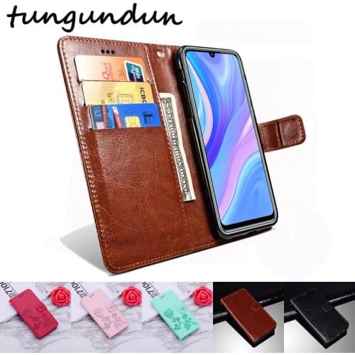 Cover For Huawei Y8p AQM-LX10 Case Protection Stand Style PU Leather Flip Case For Huawei Y8p AQM-LX1 Cover Phone Wallet Bag