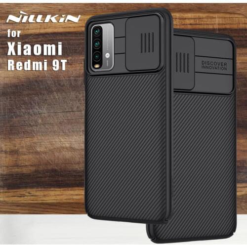 Nillkin For Xiaomi Redmi 9T case Camera Protection Camshield Phone Case Lens Protective Back Cover for xiaomi Redmi 9T