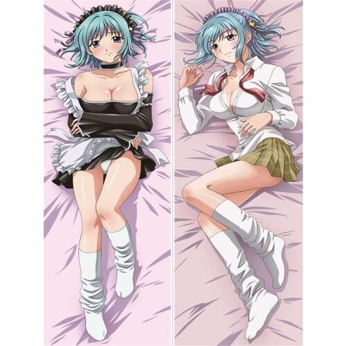Rosario vampire Japanese Anime noumi akashiya moka & shirayuki mizore Dakimakura pillow cover hugging body pillowcase