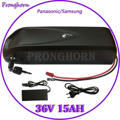 US EU Free Tax Lithium Hailong Battery 36V 15Ah E-bike Li-ion Battery use Brand cell for 36V 250W 500W Bafang BBS01 BBS02 motor