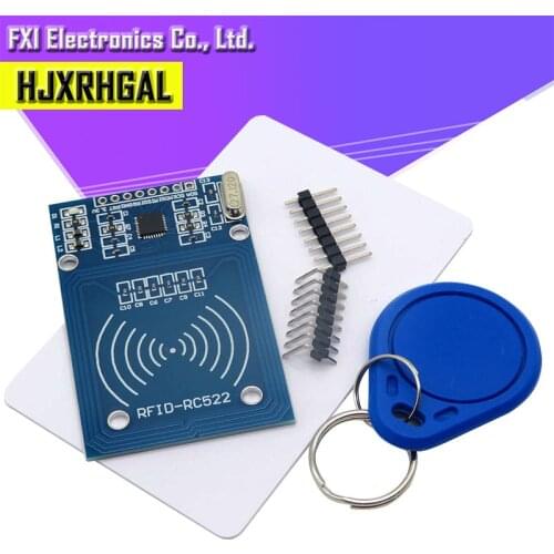10pcs MFRC-522 RC-522 Module S50 RC522 Wireless IC RFID Fudan MFRC522 SPI Writer Reader Card Key Chain Sensor Kits 13.56Mhz
