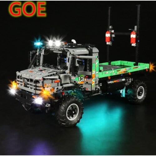GOE Led Light Kit For 42129 Compatible With High-tech Benz 4x4 Trial Truck Collectible Bricks Lighting Set Toys(Only LED Light)