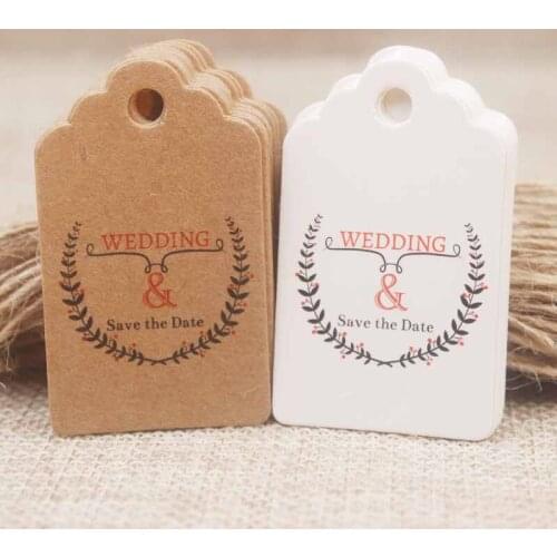 New arrival happy valentines day gifts tag sweet love wedding label tag kraft/white scallop cookies/bakery tag100+100ropes/lot