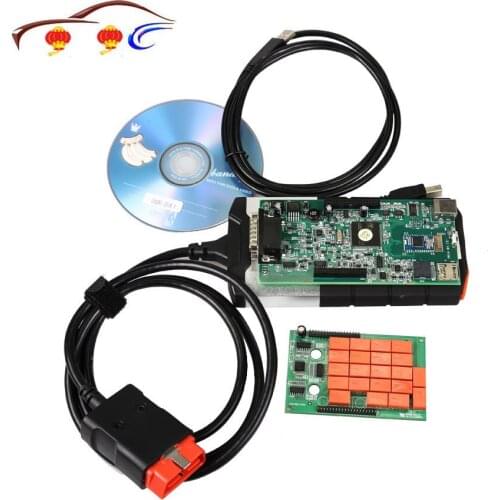 New VCI 2015.R3 EOBD OBDII Cars Trucks Diagnostic Scanner Tool Bluetooth USB Vehicle Communication Interface with Keygen