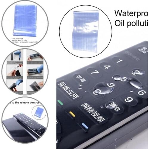 High Shrinkage Portable Air Conditioner Remote Control Protector Film for Video