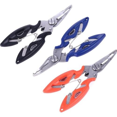 Fishing Plier Braid Line Lure Cutter Hook Remover Ackle Tool Cutting Fish Use Tongs Scissors