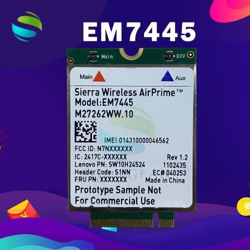 THINKPAD P50 P70 3G / 4G Unicom Telecom Dual 4G EM7445 FRU: XXXXXX built-in module CARD