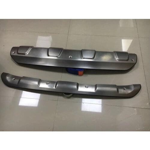 High-quality stainless steel Front And Rear Bumper Skid Protector Plate Cover For Mazda Cx-5 2017 2018 2019 Car Styling 2pcs/set