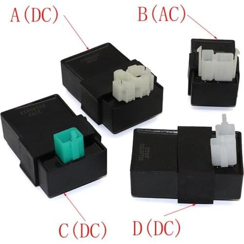 4pin/6 Pins AC DC Ignition CDI Box For gy6 125cc 150cc 200cc 250cc ATV Quads Moped Scooter Buggy Go Kart Motorcycle
