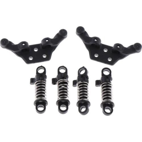 4pcs Spring Shock Absorber w/ Bracket for Wltoys K969 K989 Upgrade Parts