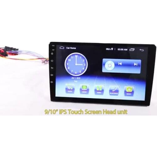 Bosstar Double Din Android Car Radio Video Audio Dvd Player with GPS for Honda City 2003