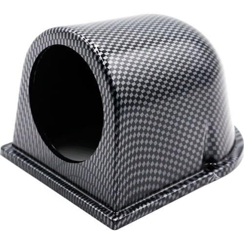 52mm Carbon Gauge Pod Car Single One Car Gauge Pod Dash Pod Mount Holder Plastic Car Cup Gauge Pods Car Meter