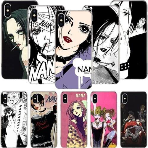 NaNa Osaki Anime Phone Case For iPhone 11 12 Pro XS XR X Max 7 8 6 6S Plus Mini + 5 SE Pattern Customized Coque Cover Capa