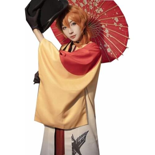 Chuya Nakahara dazai osamu Ryunosuke Akutagaw Cosplay Bungou Stray Dogs Costume Anime Cosplay Nakajima Atsushi Mafia