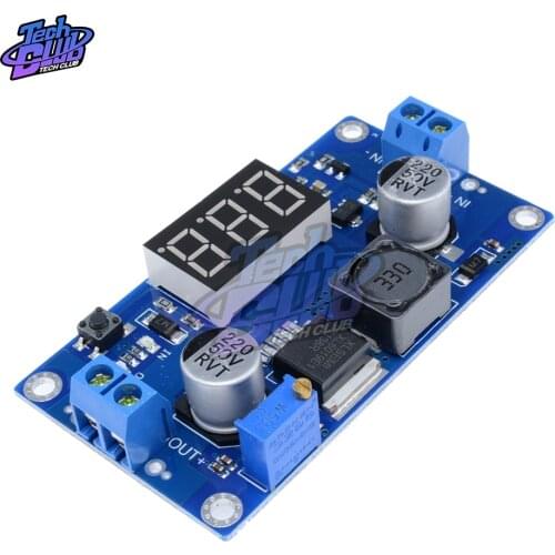 DC-DC XL6009 Digital Boost Step Up Power Supply Module Adjustable Step-up Voltage Regulator With LED Voltmeter 4.5-32V to 5-52V