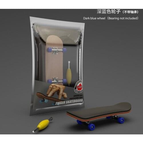 Childrens Educational Toys Gift Finger SkateBoard Wooden Fingerboard Toy Professional Stents Finger Skate Set