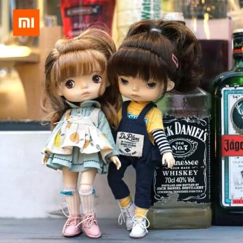 Xiaomi Monst Savage Baby Rubber Dolls Height 20 Centimeters Cabinet Delicate Childlike Innocence Lovely Toys 3 styles For Girls