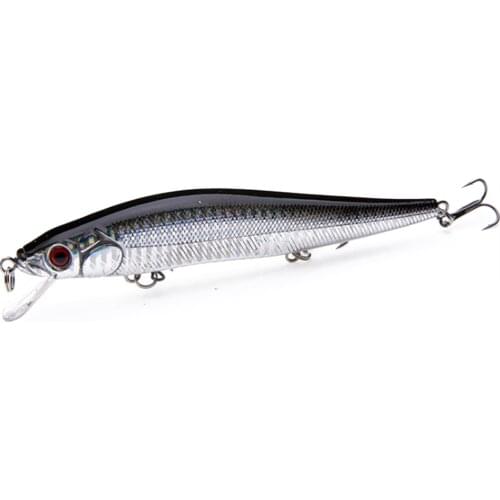 FISHINAPOT 1PCS 22G/140mm Big Laser Minnow Fishing Lure High Quality Tackle Wobblers Hard Crankbait with 2# Hooks Peche Isca