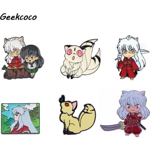 J2584 Fashion Anime Character Enamel Pins Backpack Bag Brooch badges for Clothing Tie Pin Charm jewelry