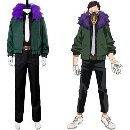 Boku no Hero My Hero Academia Cosplay Kai Chisaki Cosplay Costume Full Suit For Adult Men Women Halloween Costumes