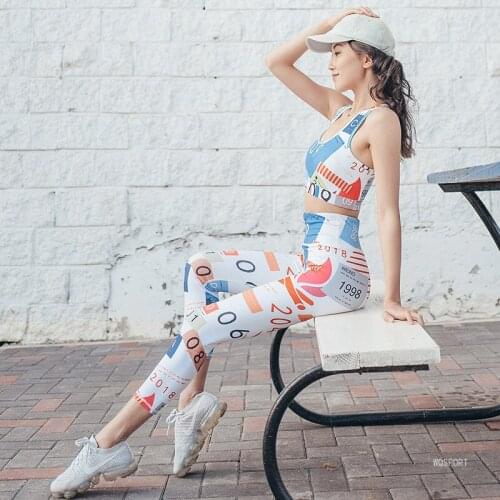 Workout Clothes For Women Gym Yoga Set Fitness Clothing Sport Clothes 2 Piece Gym Sets Push Up Leggings And Bras Sports Wear