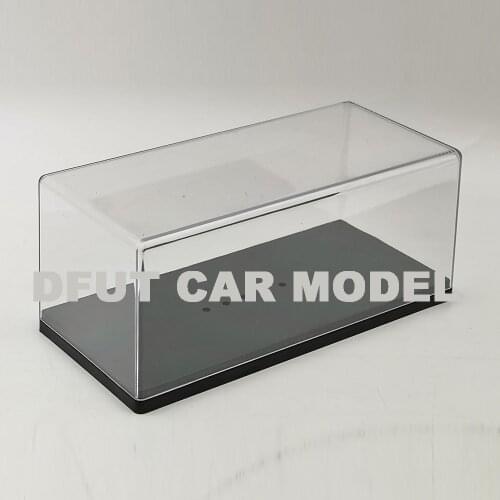 Dust cover for 1:43 car model base car models display box acrylic