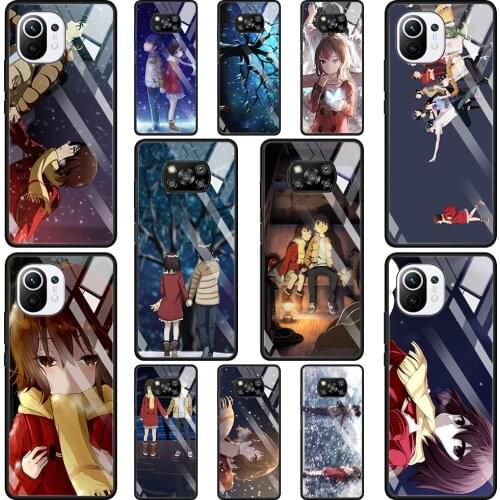 CellPhone Glass Case For Mi Poco X3 NFC 10T 9T Note 10 11 Pro Lite Ultra 11i F3 Transparent Fitted Fundas Erased