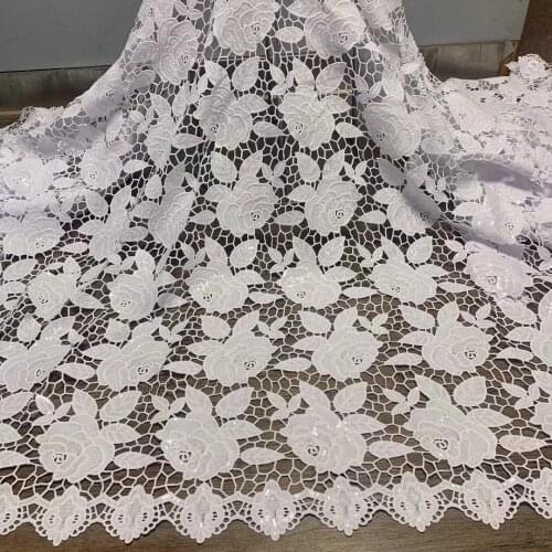 Broderie tissu nigerian lace fabric swiss voile lace in switzerland voile suisses africain coton 2021 african fabric lace 5yard