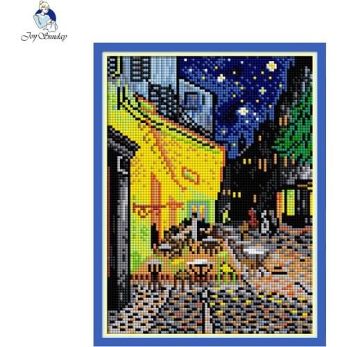 Van Gogh Cafe 5D Diamond Painting Embroidery Kits DIY Art Pattern Full Square Round Drill Mosaic Rhinestone Home Decoration Gift