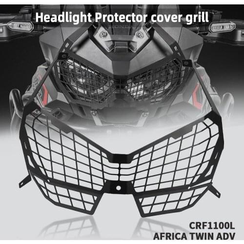 FOR HONDA CRF1100L AFRICA TWIN ADV SPORTS 2019 2020 2021 Motorcycle Headlight Protector Grille Guard Cover Protection Grill