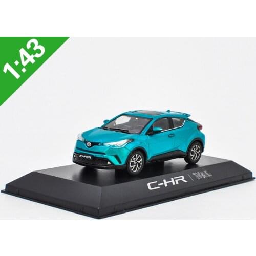 1:43 Toyota CHR Alloy Model Car Static high simulation Metal Model Vehicles Original Box For Gifts Collection