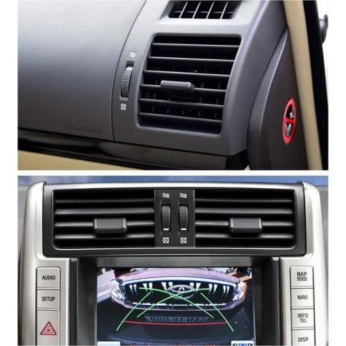 Car Front Air Conditioning A/C Air Vent Outlet Tab Air Conditioning Leaf Adjust Clip Repair Kit For VW Sagitar Car Styling 1pcs