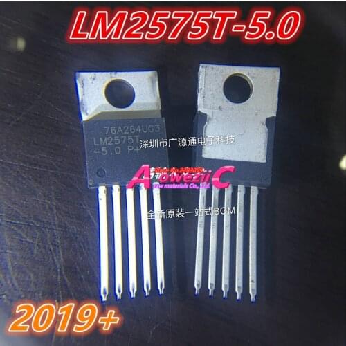 Aoweziic 2019+ 100% new imported original LM2575T-5.0 / NOPB LM2575T-5.0 TO-220-5 Buck Switching Regulator 1A