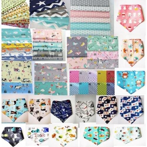 60pcs/lot 2021 New design Adjustable New Dog Puppy Pet 60 patterns bandanas 100%Cotton Pet tie size S M C929