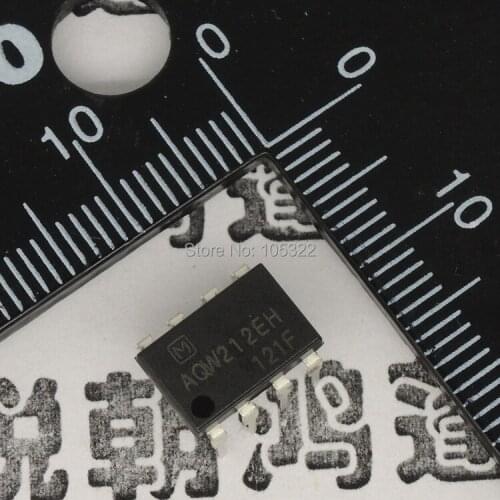 Free shipping 5pcs/LOT AQW212EH AQW212 DIP-8 PhotoMOS Relay Dimensions