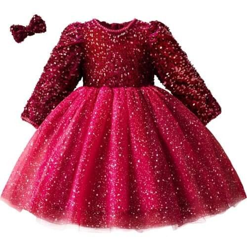 Sweater Christmas Full Sleeve Knit Dresses For Girls 3 6 8 Yrs Kid Girls Party Reindeer Snowflake Children New Year Red Costume