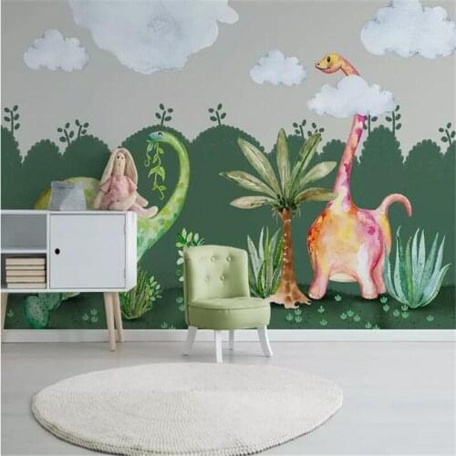 Hand-painted childrens room background wall professional production murals, wallpaper wholesale, custom poster photo wall