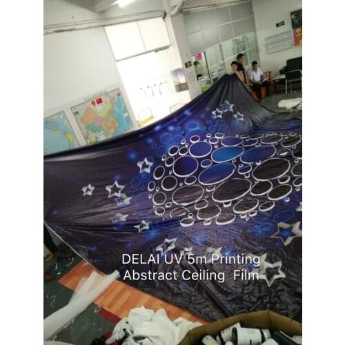HD 057 Magic fantastic 3D ball printing ceiling film for ceiling decoration