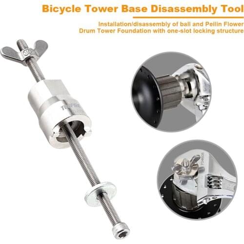 Bicycle Hub Disassembly Tool Mountain Road Bike Slip Remove Repair Flywheel Hub Tool Bike Breaker Cutter Remover Bike Accessory