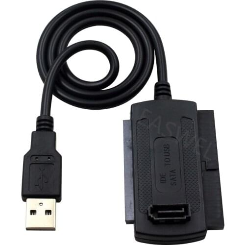 Adapter Cable for PC Laptop USB 2.0 to IDE SATA 5.25 S-ATA 2.5/3.5 Inch
