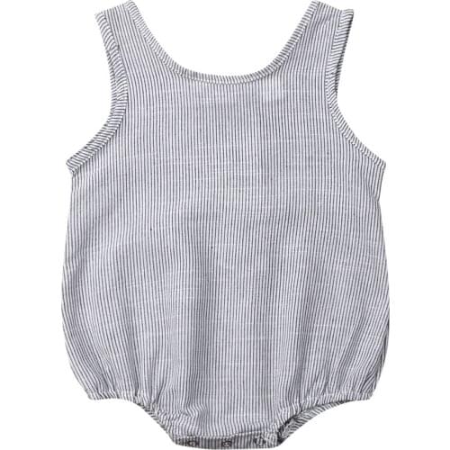 2019 summer Baby Girl Boy soft Cotton linen Romper Jumpsuit Outfits for Kid clothes toddler Children newborn