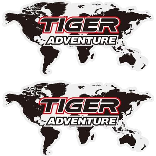 Stickers Decal Aluminum Panniers Luggage Side Case Box For Triumph TIGER 800 1200 1050 2020 XR RANGE Explorer Adventure Sticker