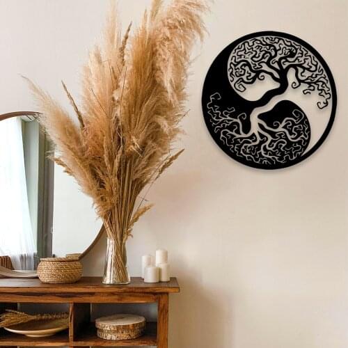 YING YANG WALL ART DECOR INTERIOR DESING HOUSEWARMING GIFT
